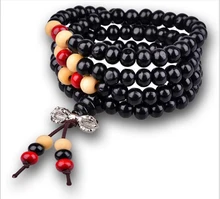 Hot explosion models 8mm bead diameter of 108 Buddha beads bracelet necklace dual-use fashion wild