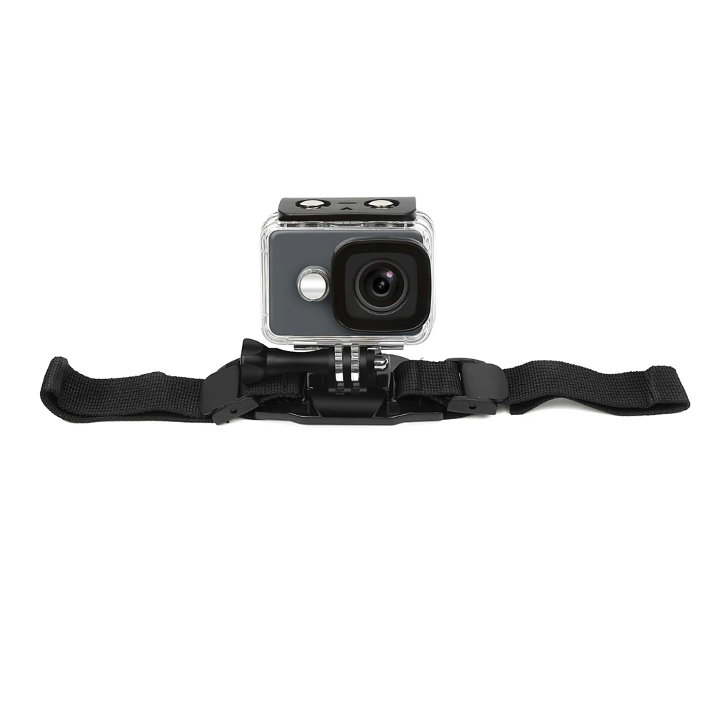 

SHOOT Adjustable Helmet Strap for GoPro Hero 7 5 6 4 Session SJCAM SJ4000 SJ 5000 Xiaomi Yi 4K h9 Go Pro Mount Cycling Accessory