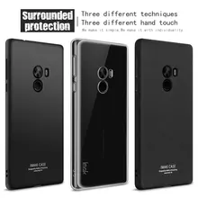 Оригинальный Imak Мягкий ТПУ Гель прозрачный чехол для сяо Mi Mix с Защита экрана тонкий телефон Силиконовая задняя крышка для xiao Mi микс 6.4″