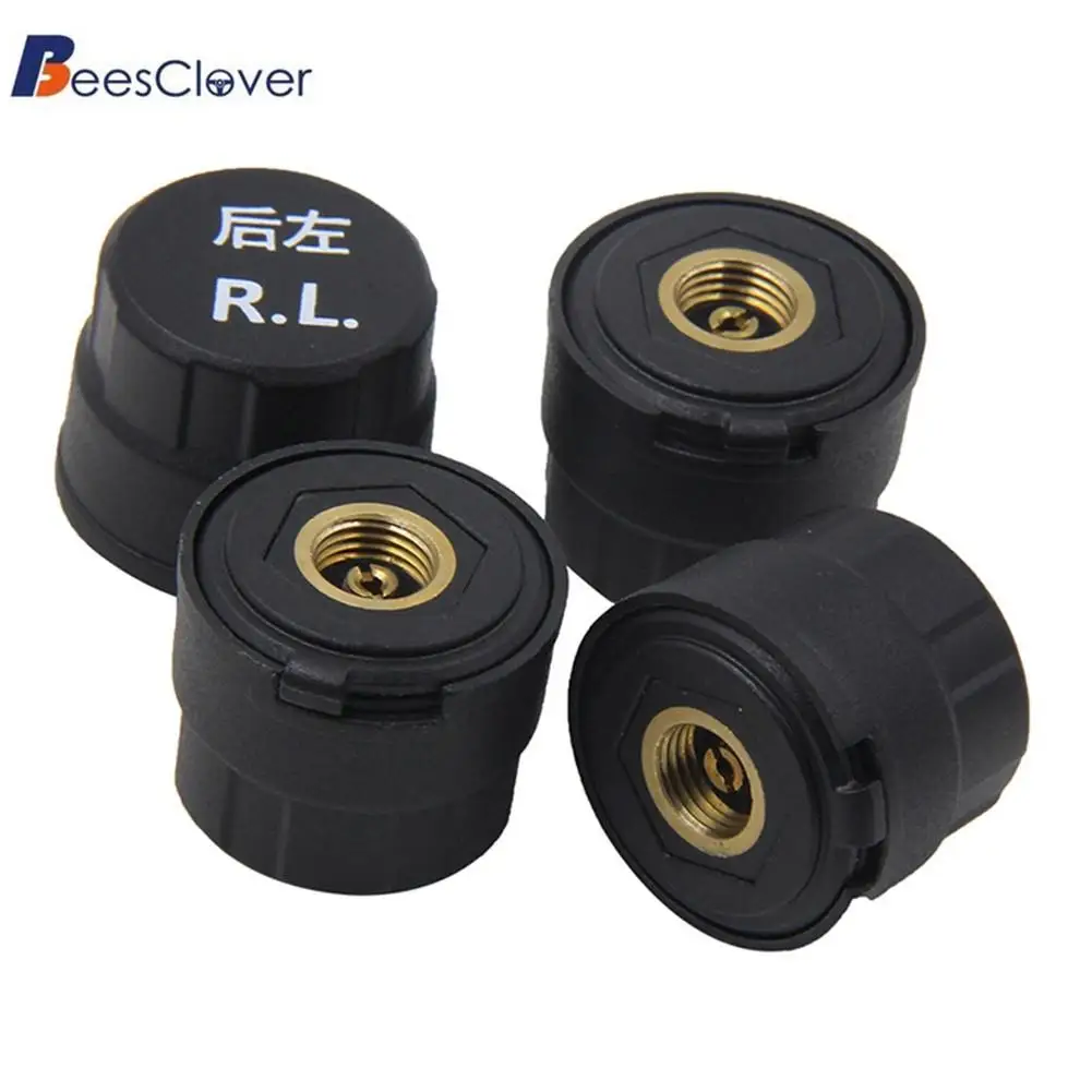 

Adeeing Car Bluetooth 4.0 TPMS Android IOS Wireless Bluetooth Tire Pressure Monitor System 4 External Sensors durable r20