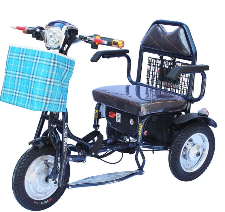 TJ WX ZDLDC (48V20AH 350 Вт) 001 Электрический трехколесный велосипед для инвалидов пожилых