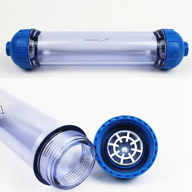 T33 Shell Filter Bottle Clear 10 Refillable Inline Filter Housing