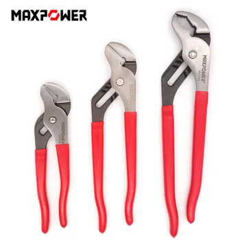 

7‘’ 8" 10" 12'' 16'' Water Pump Pliers Set Plumber Pipe Wrench Plumbing Combination Pliers Quick-release Straight Jaw Hand Tools