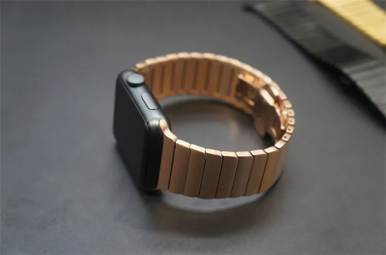 space grey watch with gold band