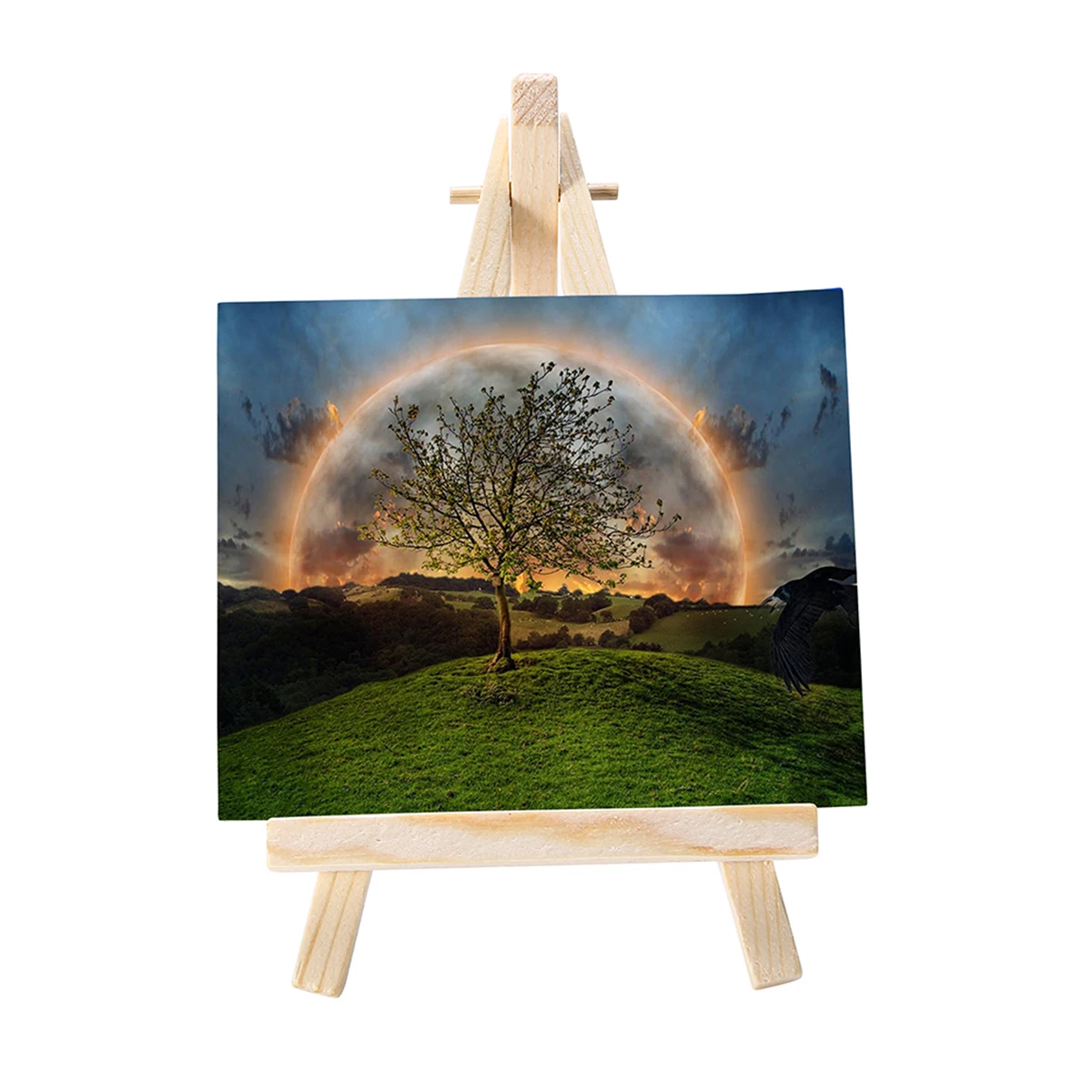 10pcs/set Wooden mini easel Stands Table Card Stand holder Small Picture Display Stand for Home Party Wedding Decoration