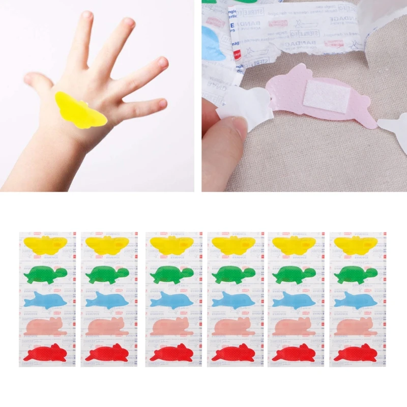 

30PCS/pack Cartoon First Aid Band Medical Waterproof Adhesive Bandages For Baby skin care