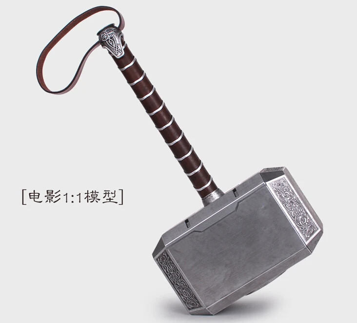 

Big size 42cm Avengers Thor's Hammer Action Figures PVC brinquedos Collection Figures toys for christmas gift by EMS