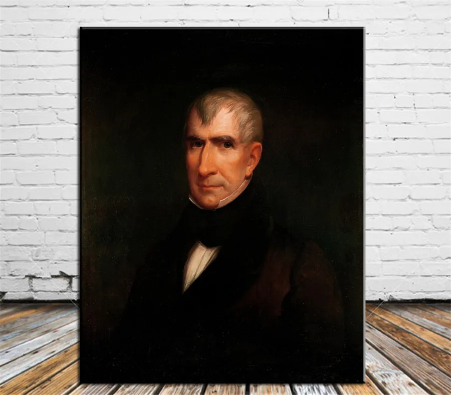 William Henry Harrison Canvas Painting Living Room Home Decor Modern Mural Art Oil Painting#61 | Дом и сад