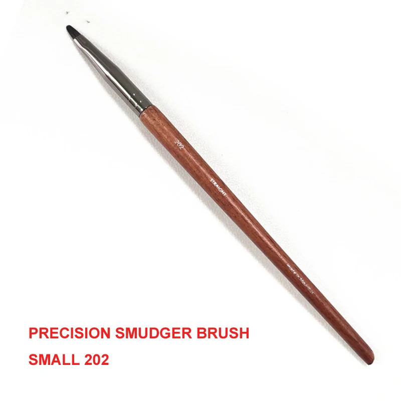 PRECISION SMUDGER BRUSH-маленькая 202-Детальная кисть для теней для век Smudge Brush-beauty Makeup аппликатор для Щетки Tool - Handle Color: MUF202