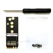 BCM94360CS2/BCM943224PCIEBT2/BCM94360CD/BCM94360CSAX/BCM94331CSAX/BCM94331CD карта для NGFF(M.2) ключ A/E адаптер для Mac OS