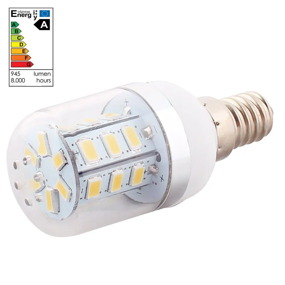 Elinkume 4 xampoules LED E14 5 Вт Spot LED 24SMD 5730 Светодиодные лампы Blanc CHAUD AC 200-240 В