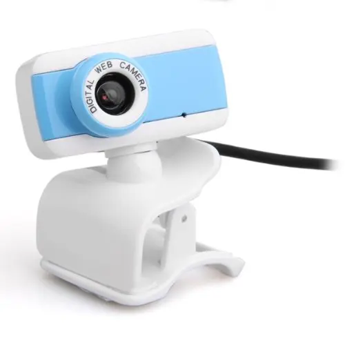 Промо-акция! USB клип 50,0 мегапиксельная веб-камера Веб-камера с микрофоном синий белый для ПК ноутбука