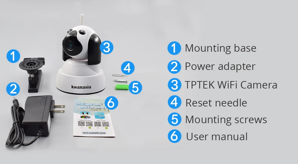 Hiseeu 1080P IP Camera 
