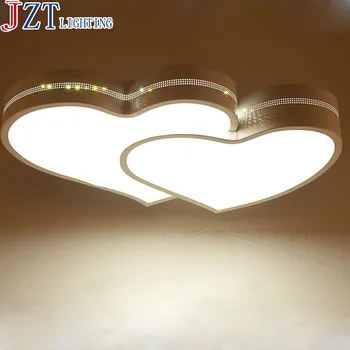 

Z Best Price Led Acrylic Iron Children's Room Ceiling Lamp 36/24W Girl Boy Bedroom Pink Sweet Light Romantic Wedding Room Lamp