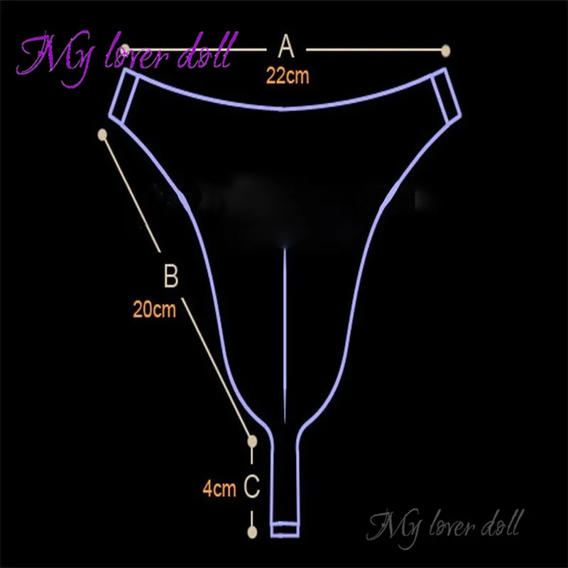 silicone vagina panties