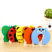 5 шт./партия, защита для детей, безопасность для детей, милые животные, защита для дверей, защита для новорожденных, защита для детей