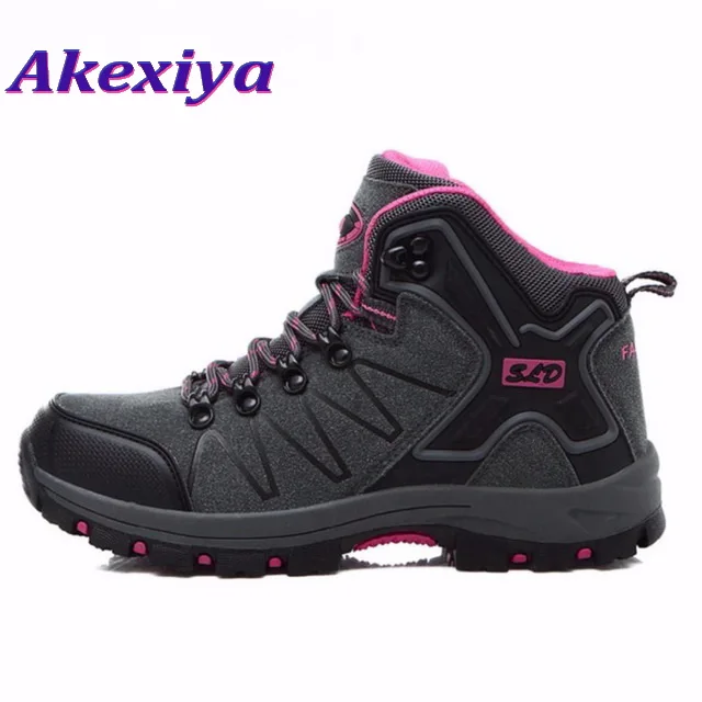 Akexiya/Женская обувь для пешего туризма Уличная альпинизма Zapatos женские