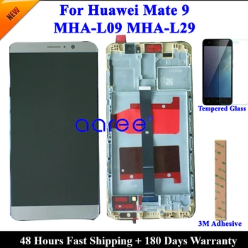 Wyświetlacz LCD dla Huawei Mate 9 LCD Mate 9 wyświetlacz LCD dla Huawei Mate 9 MHA-L09 wyświetlacz LCD ekran dotykowy digitizer montaż tanie i dobre opinie 1920x1080 ATELKOM 3 Ekran pojemnościowy For HUAWEI Mate 9 All tested before shipped Black White Gold 6 months For Huawei Mate 9 MHA-L09 MHA-L29