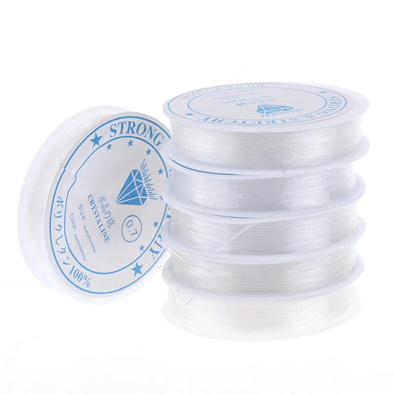 

Crystal Elastic Beading Line Cord Thread String Stretch Elastic Beading Cord Wire Thread For DIY Bracelet Jewelry Accessories