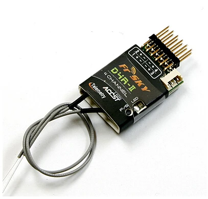 

FRSky bidirectional Two-way 4 channel receiver D4r-ii x9d plus available