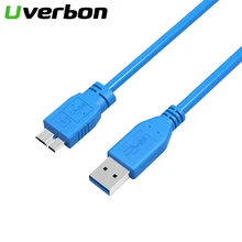 0,3 m/1 m USB 3,0 type A к Micro B кабель для внешнего жесткого диска HDD samsung S5 Note3 USB HDD кабель для передачи данных USB Micro B провод