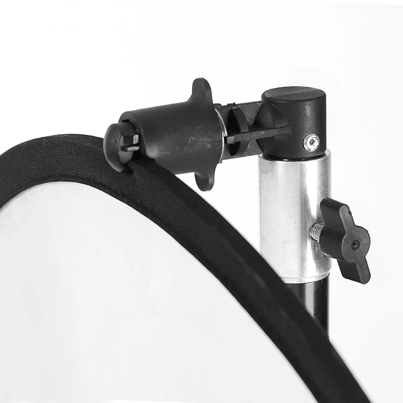 Holder Bracket Swivel Head Reflector Disc Arm Support / Photo Video