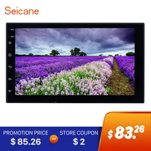 Seicane Android 6.0 7″ 2DIN Universal Touchscreen Bluetooth Radio GPS Navigation for Nissan Hyundai Kia Toyota Honda Suzuki VW