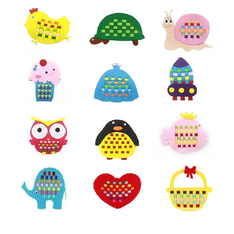 

DIY Cloth Manual Crafts Early Educational Toys Kindergarten Handmade Material Montessori Teaching aid Baby Preschool toys gifts
