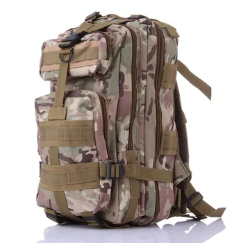 

Large Capacity Multi Space Outdoor Sport 3P Tactical Climbing Backpack Mountaineering Bag Molle Military Army Waterproof Camo