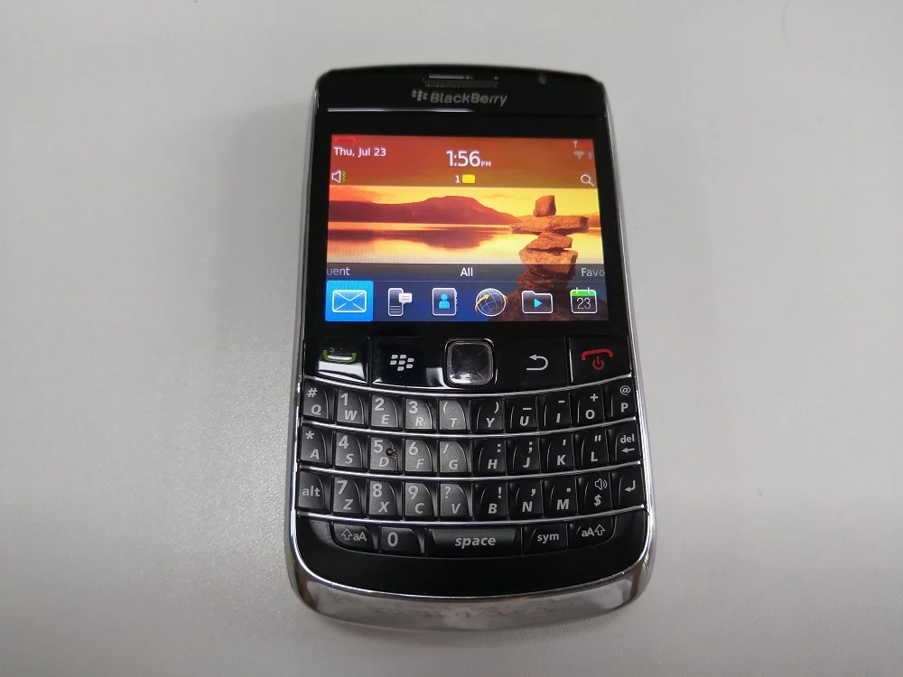 Blackberry 9700 WCDMA 3g 3.2MP 256MB ram 1500mAh gps wifi Bluetooth gps разблокированный отремонтированный сотовый телефон