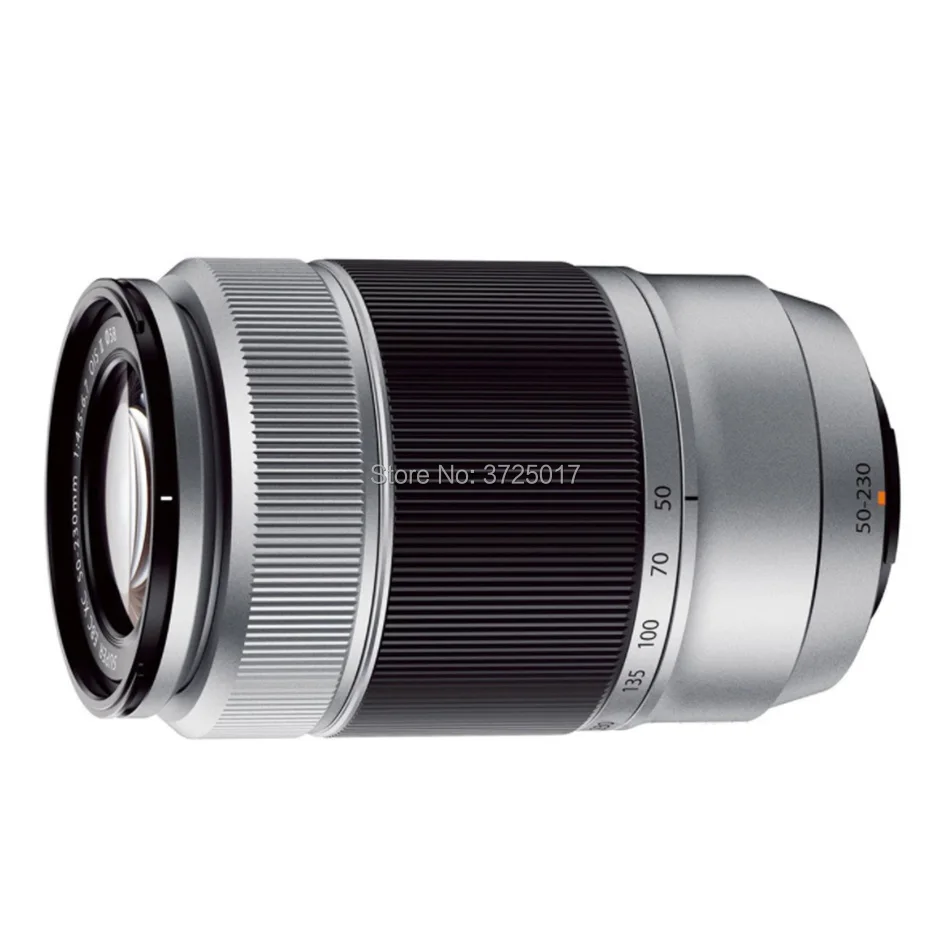 Без коробки! Серебристый XC50 230mm F4.5 6.7 OIS II телеобъектив (XC 50 230) для Fujifilm X A3 T2 A5 T10 T20 E2