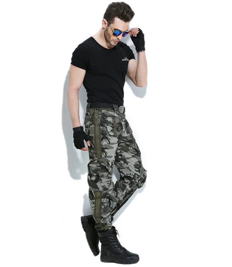 Refire gear походные брюки мужские уличные походные тактические армейские брюки хлопковые с несколькими карманами дышащие брюки для рыбалки и охоты