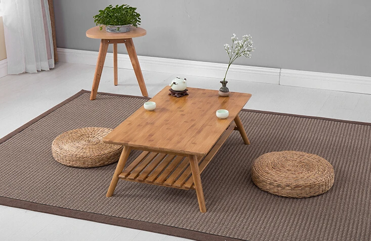 Contemporary Bamboo Table Legs Foldable Natural Finish Bamboo Furniture Small Living Room Folding Table Center Sofa Coffee Table Contemporary Bamboo Table Legs Foldable Natural Finish Bamboo Furniture Small Living Room Folding Table Center Sofa Coffee Table