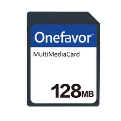 Onefavor 7 контактов 128 МБ мультимедийная карта MMC карта памяти 128 МБ