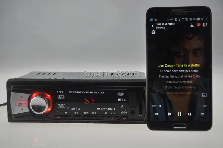 Авторадио автомобилей Радио Поддержка Bluetooth/MP3/FM/USB/1 Din дистанционного управления 12 V аудио стерео радио-Кассетный проигрыватель Авто ленты