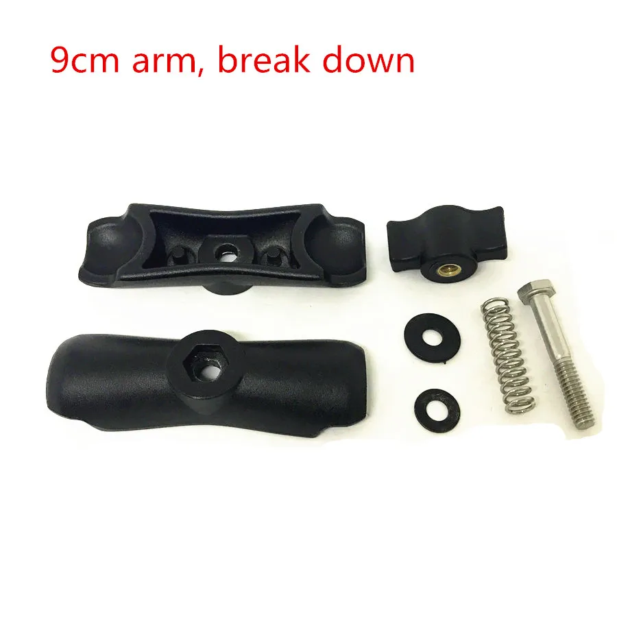 9cm Double Socket Arm 1 Inch Ball Mount (5)