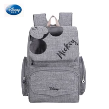 Disney модный рюкзак для путешествий для мамы и ребенка, Большая вместительная многофункциональная удобная сумка, сумка для мамы с Минни Маус