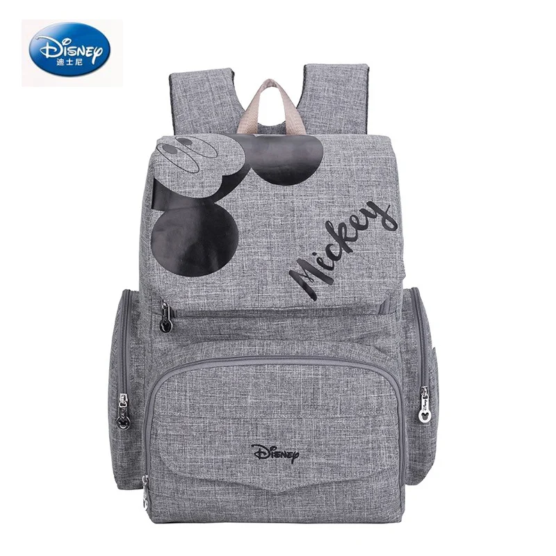 

Disney fashion travel mother and kid backpack large capacity multi-functional comfortble bag Minnie Mouse Mommy bag