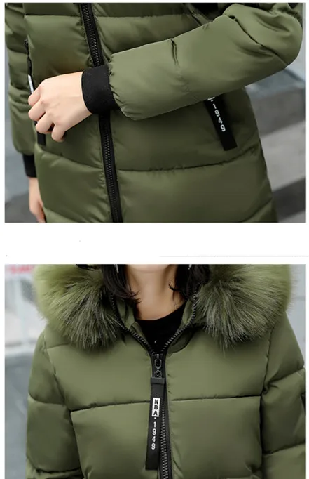 Women's Winter Jackets Winter Woman Coats 2019 Medium And Long Section Down Cotton Clothing Fashion Thickening Coat Female Parks (30)