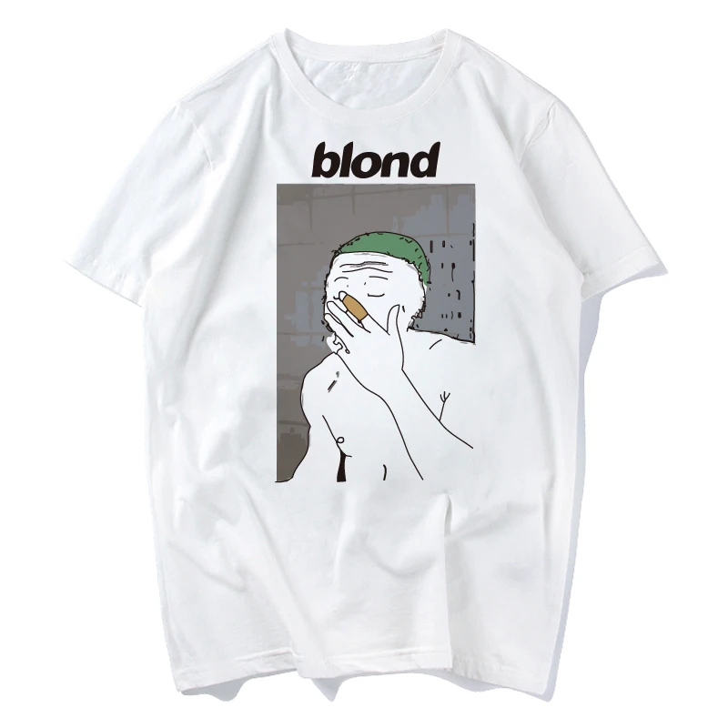 Blond Vintage T-shirt Frank Orange Ocean Tee Boys Cry Flex Channel Lens Top