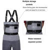 5-Layer Durable Breathable Waterproof Stocking Foot Fly Fishing Chest Waders Pants for Men and Women ► Photo 2/6