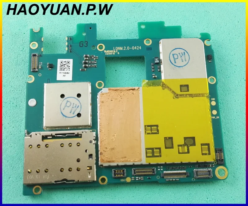 

HAOYUAN.P.W Original Full Working Unlocked Mainboard Motherboard flex Circuits Cable FPC For Meizu MX5 16GB,32GB Logic MB Plate
