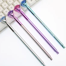 1 шт. Новая цветная гелевая ручка с ромбовидной головкой креативная Милая мультяшная пластиковая гелевая ручка Обучающие подарки для детей канцелярские принадлежности для офиса