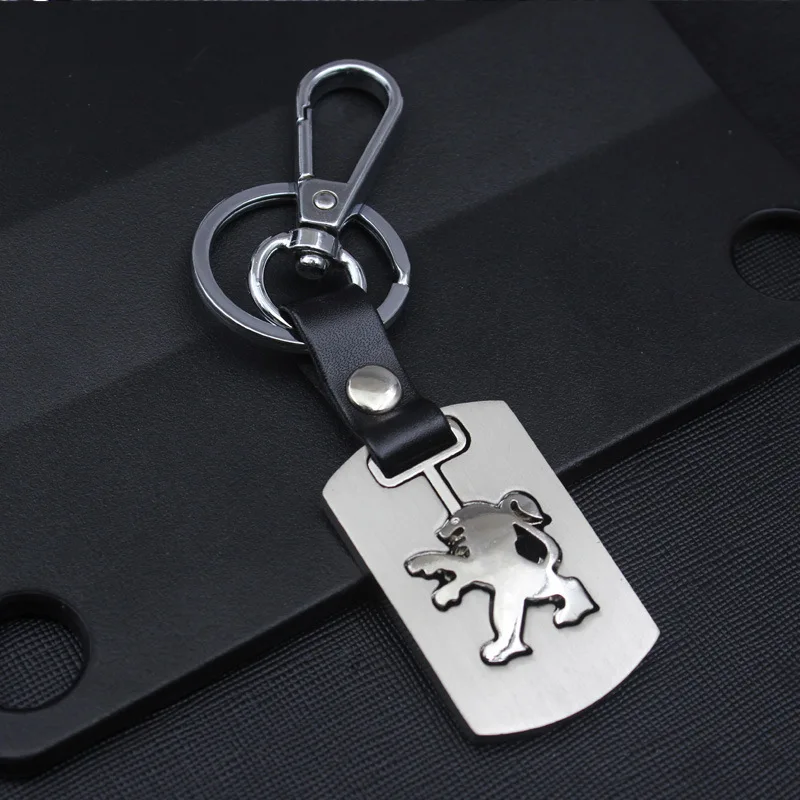 

New Men 's Keychain For Brand Car Auto Logo Keyring Logo Hollow Metal Car Keychain Key Ring Pendant Silverware