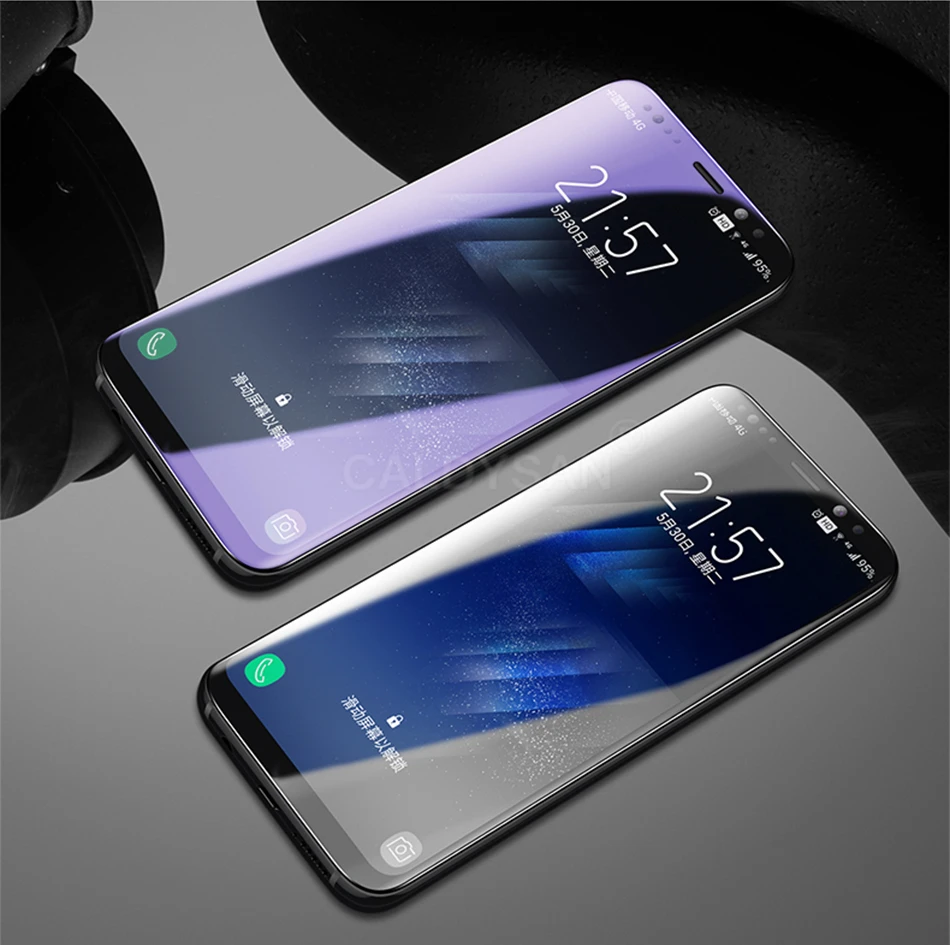 Полностью Защитная Гидрогелевая пленка для samsung Galaxy S6 S7 Edge S8 S9 Plus Note 8 9 защитная пленка не стекло