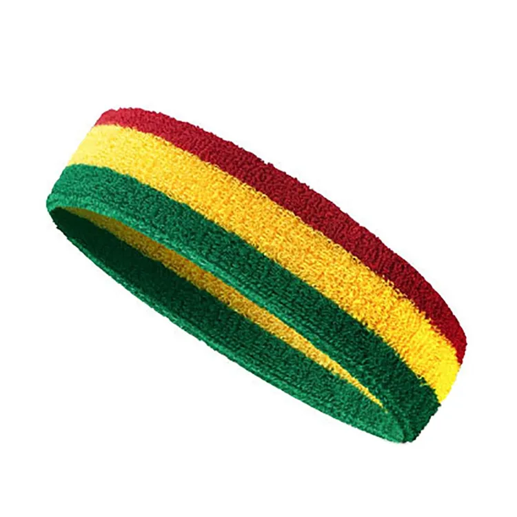 

Fitness Running Cycling Sweatband Sweat Headband Men Women Sweatband Elastic Breathable Yoga Hair Bands Head Sweat Bands Sports