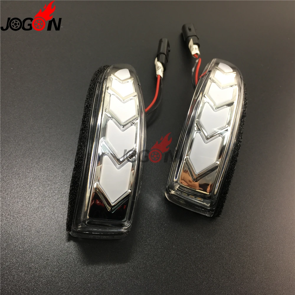 Светодиодный динамический поворотный сигнал заднего зеркала для Toyota Camry Corolla Prius C