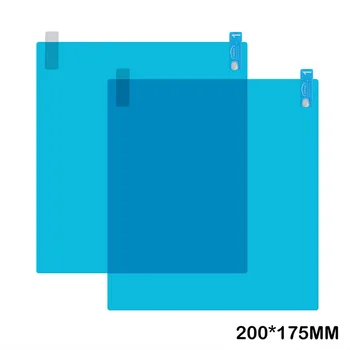 

2Pcs Car Anti Fog Side Window Film Waterproof Protective Anti-Fog Rainproof Membrane Anti-Glare Foil Sticker 200*175mm