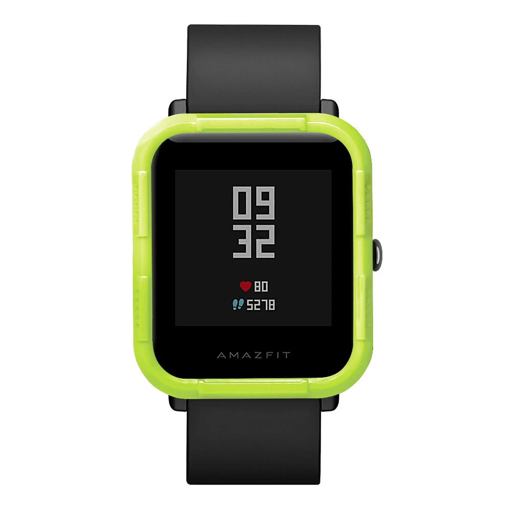 Чехол из поликарбоната для Huami Amazfit Bip чехол протектор для Xiaomi Amazfit Bip Молодежные умные часы Аксессуары Защитный Корпус рамка рукав