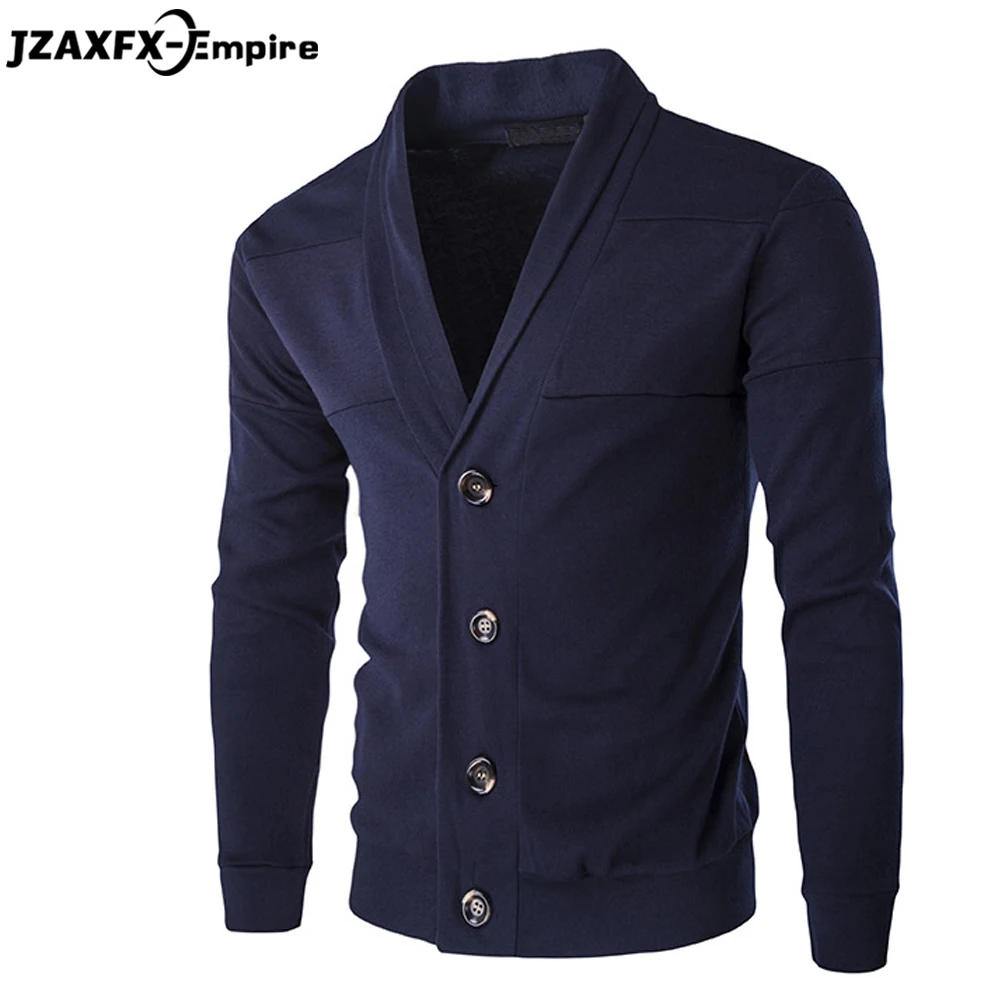 

2017 New Arrival Men Solid Cardigan Mens Casual Sweatshirt 4 Colors High Quality Pullover for men cardigan masculino